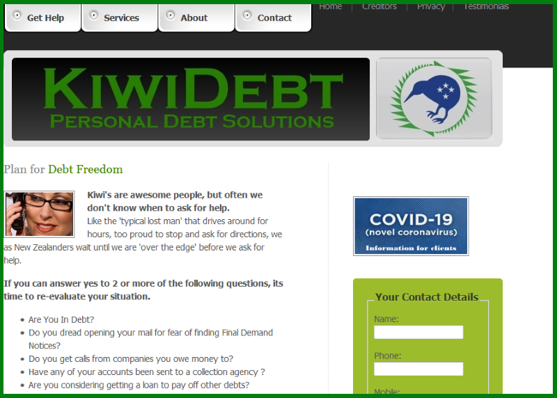 KiwiDebt History